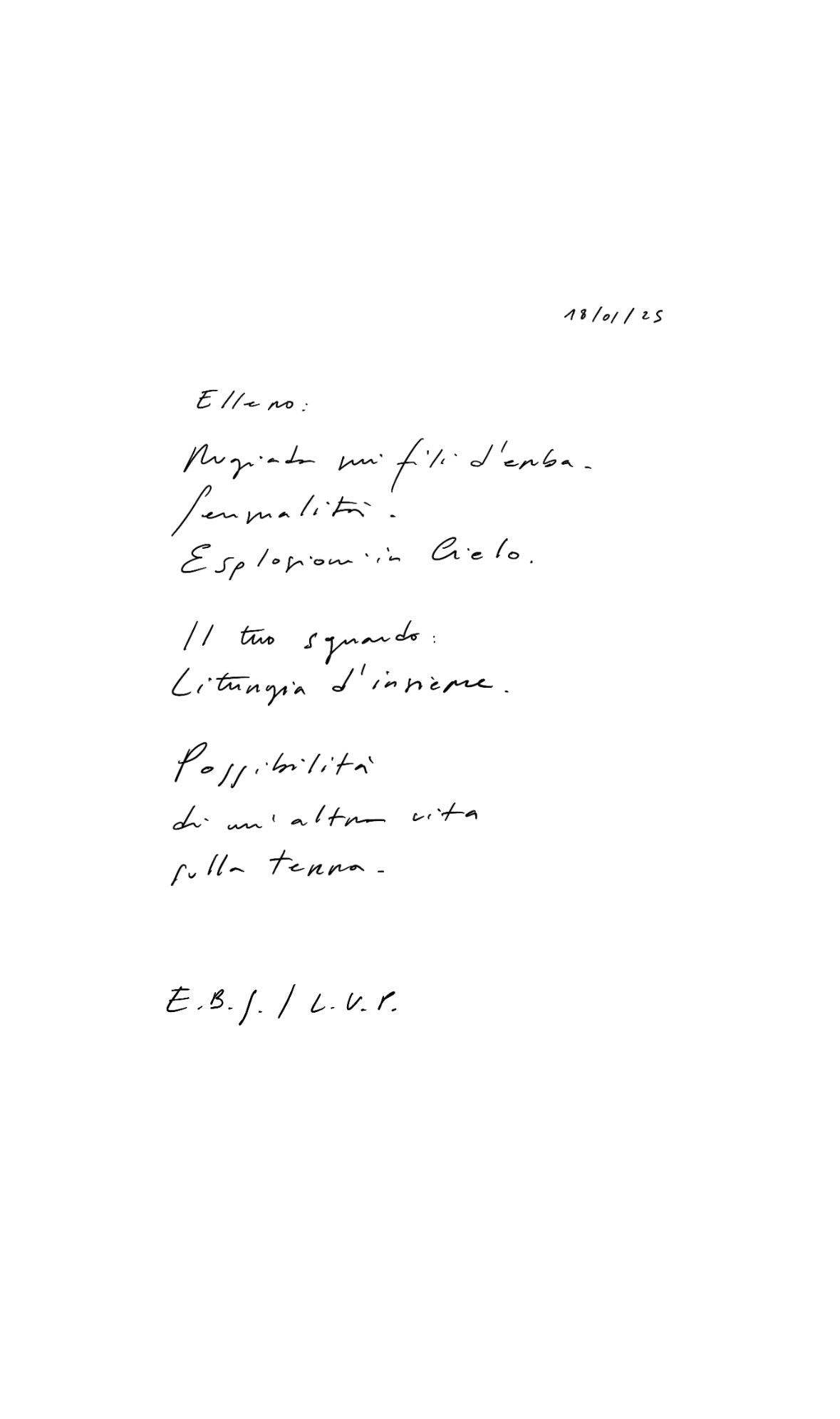 Ellero, A work by ENEA BATTISTA SERRA | PITTRICE