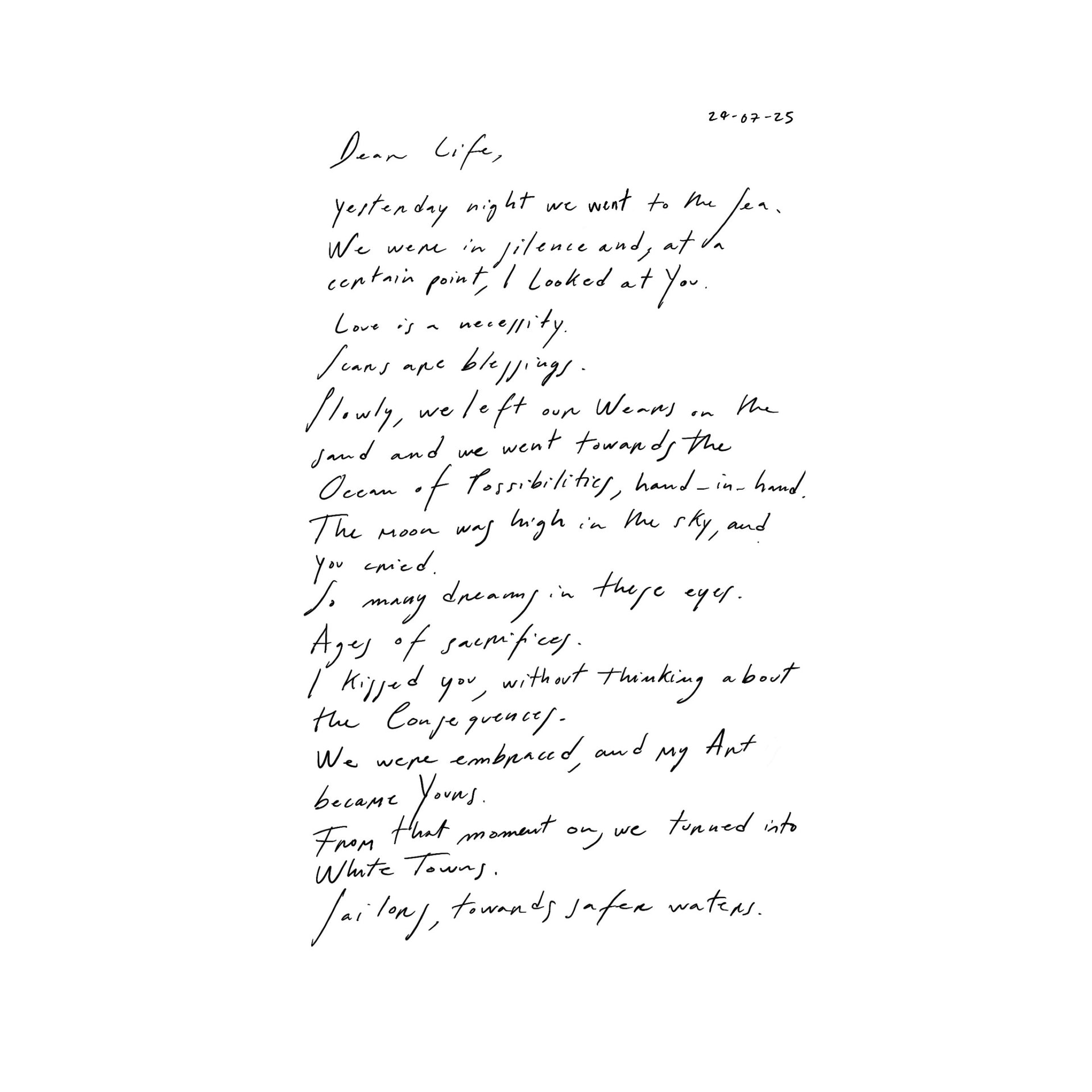 Dear Life, A work by ENEA BATTISTA SERRA | PITTRICE