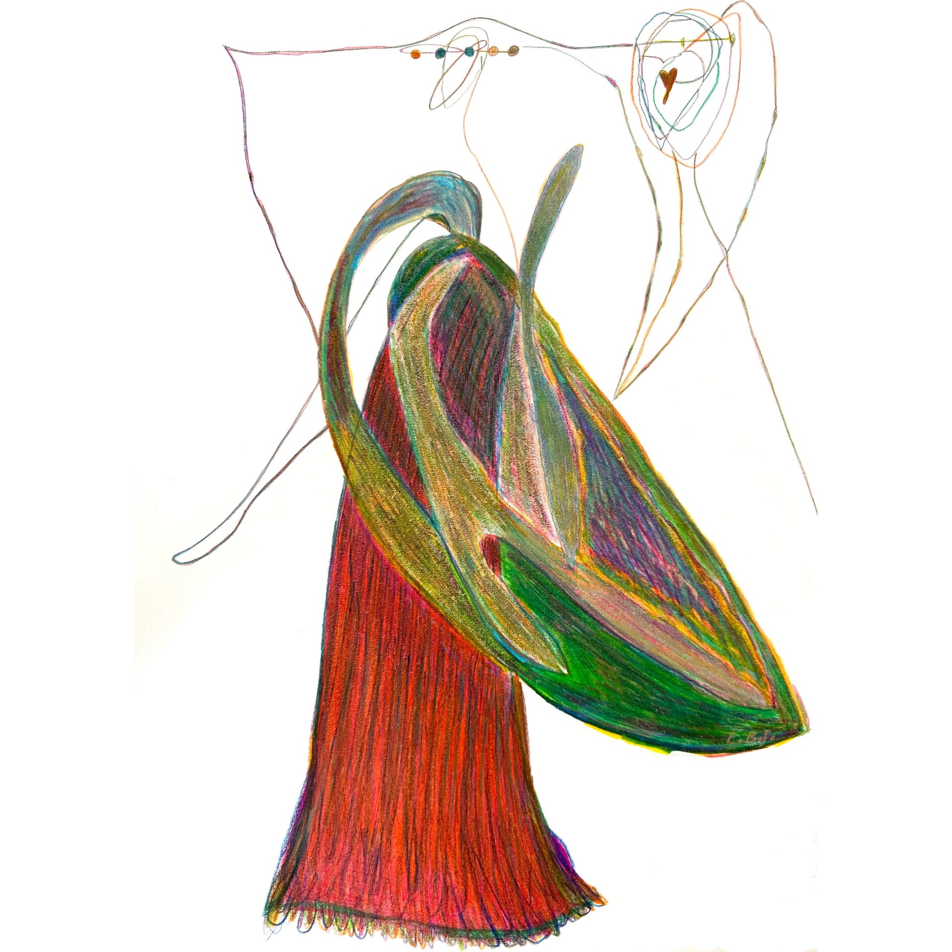 Silvia S., A work by ENEA BATTISTA SERRA | PITTRICE
