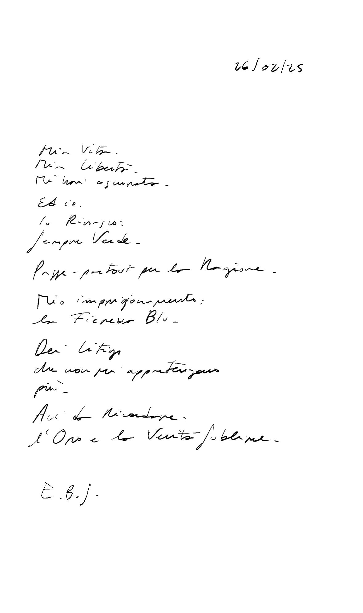 My Life, A work by ENEA BATTISTA SERRA | PITTRICE