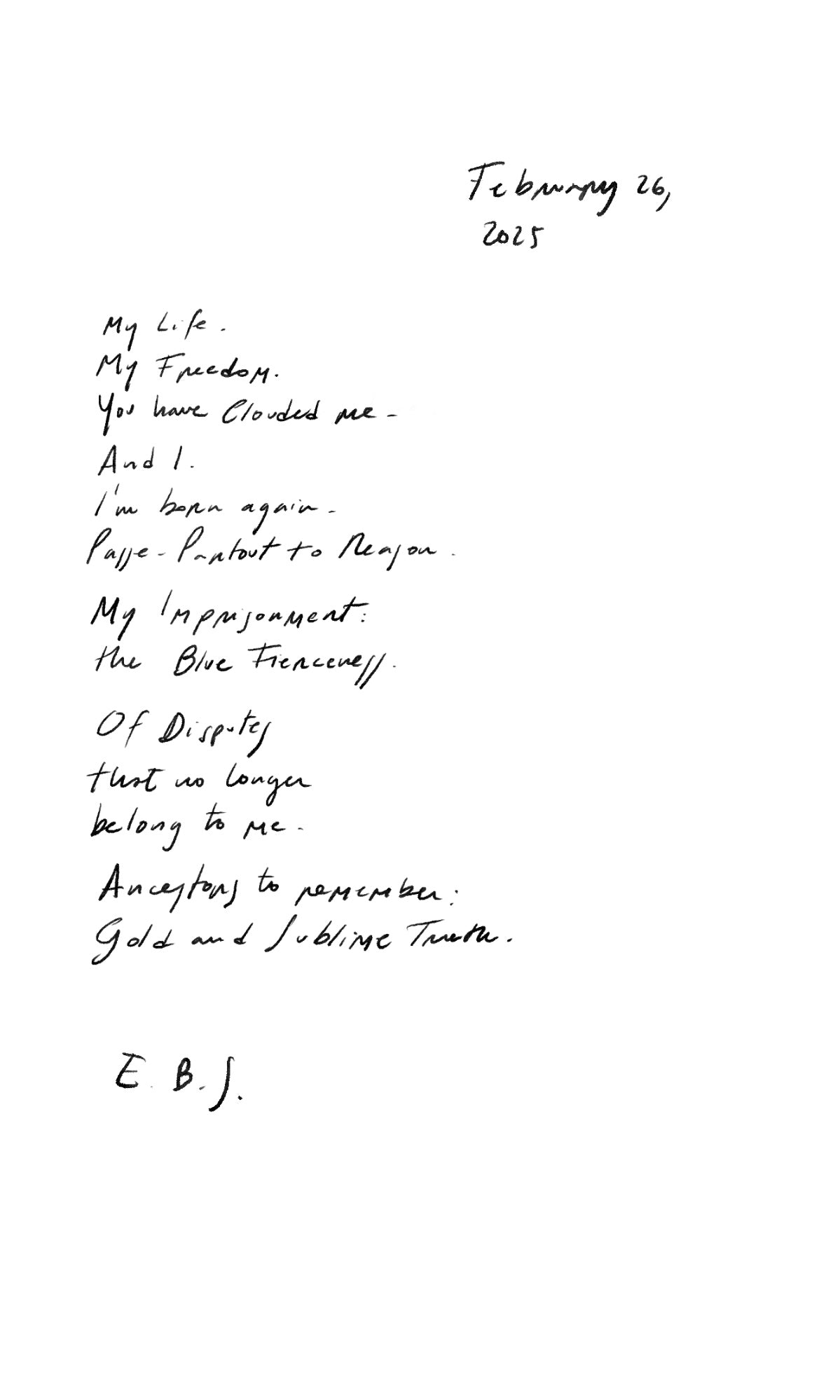 My Life, A work by ENEA BATTISTA SERRA | PITTRICE