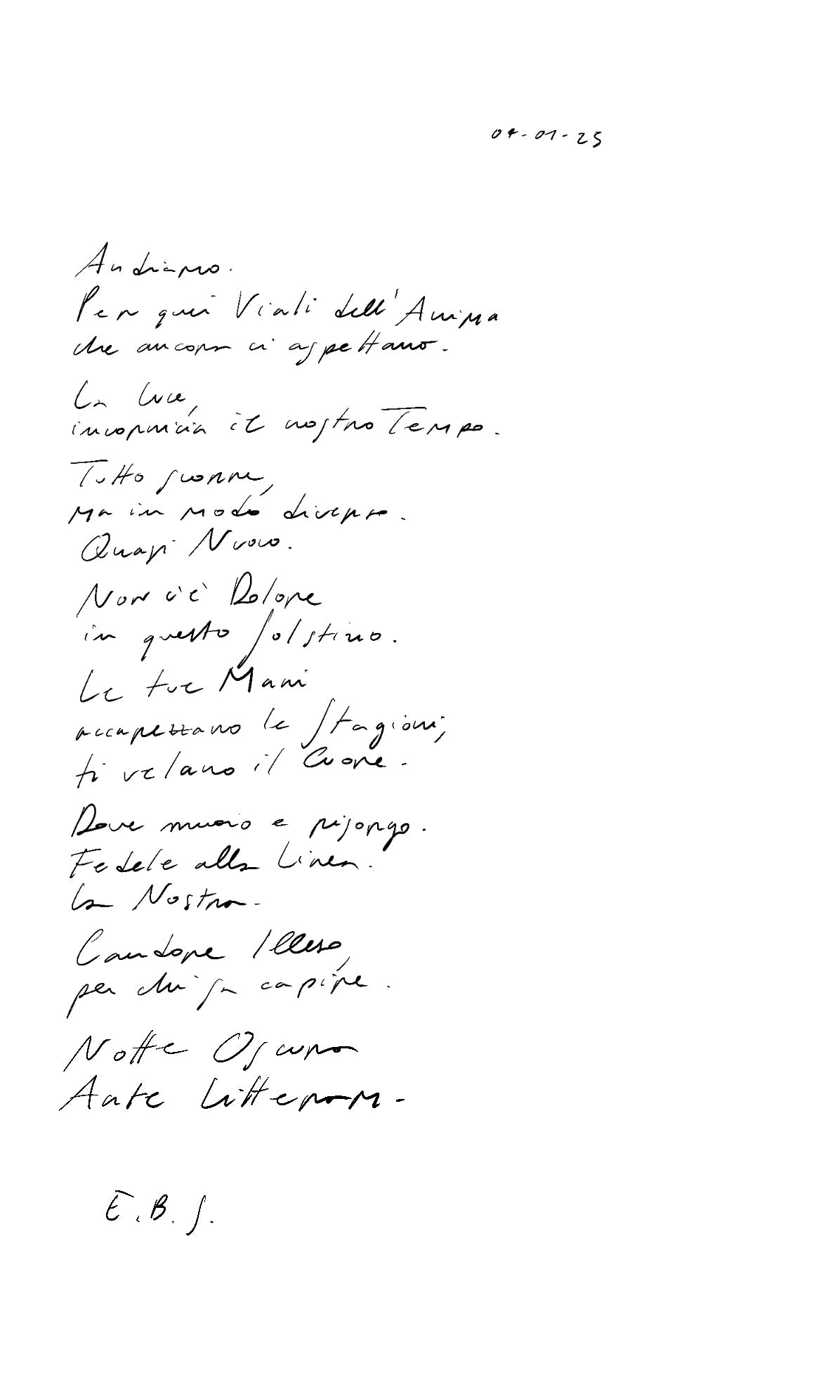 Andiamo, A work by ENEA BATTISTA SERRA | PITTRICE
