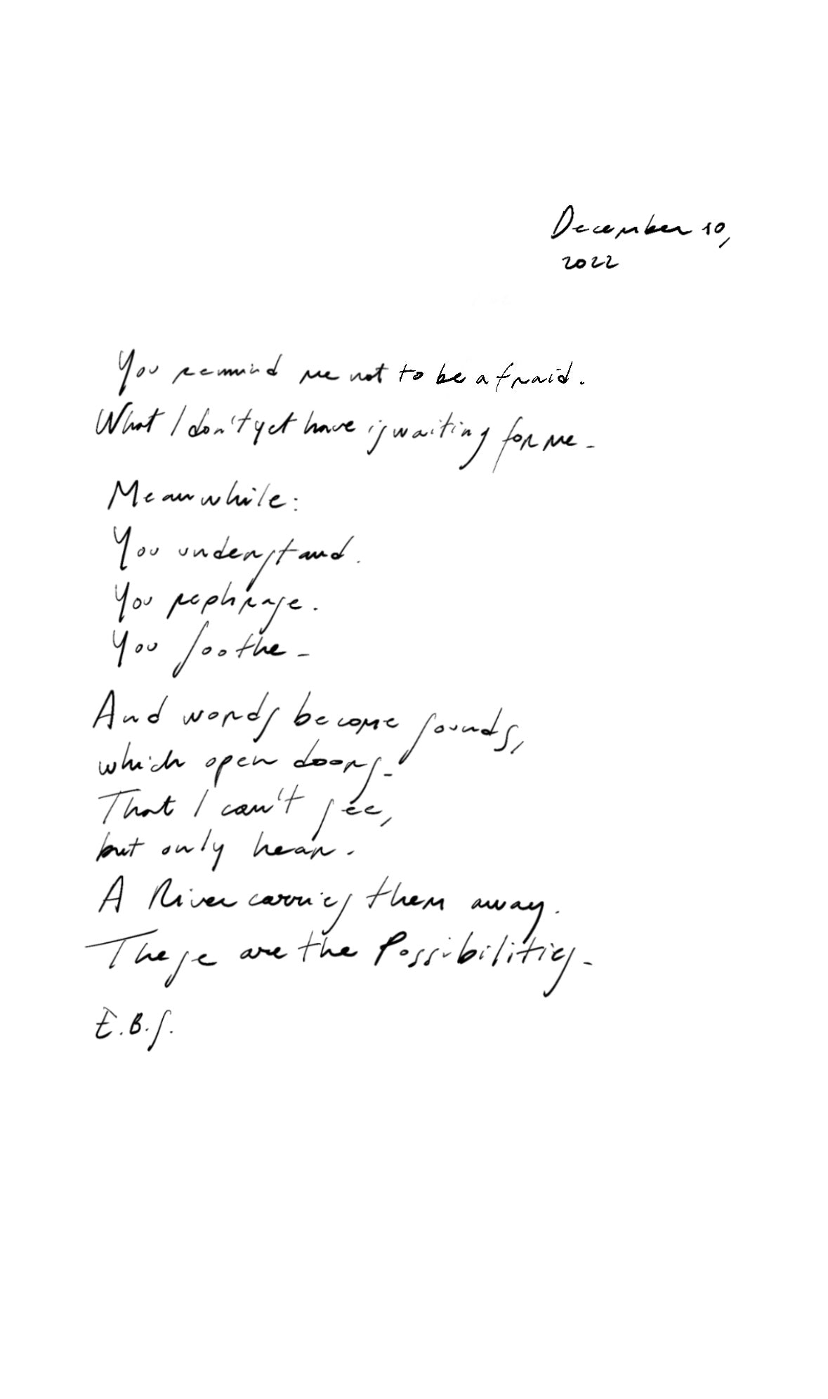God, a river., A work by ENEA BATTISTA SERRA | PITTRICE