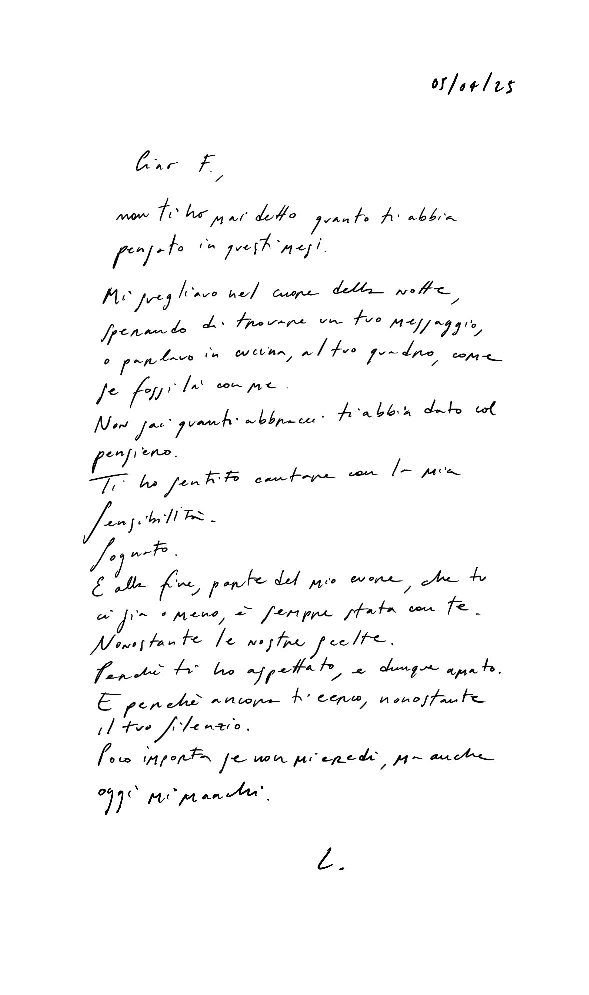 Lettere d'amore., A work by ENEA BATTISTA SERRA | PITTRICE