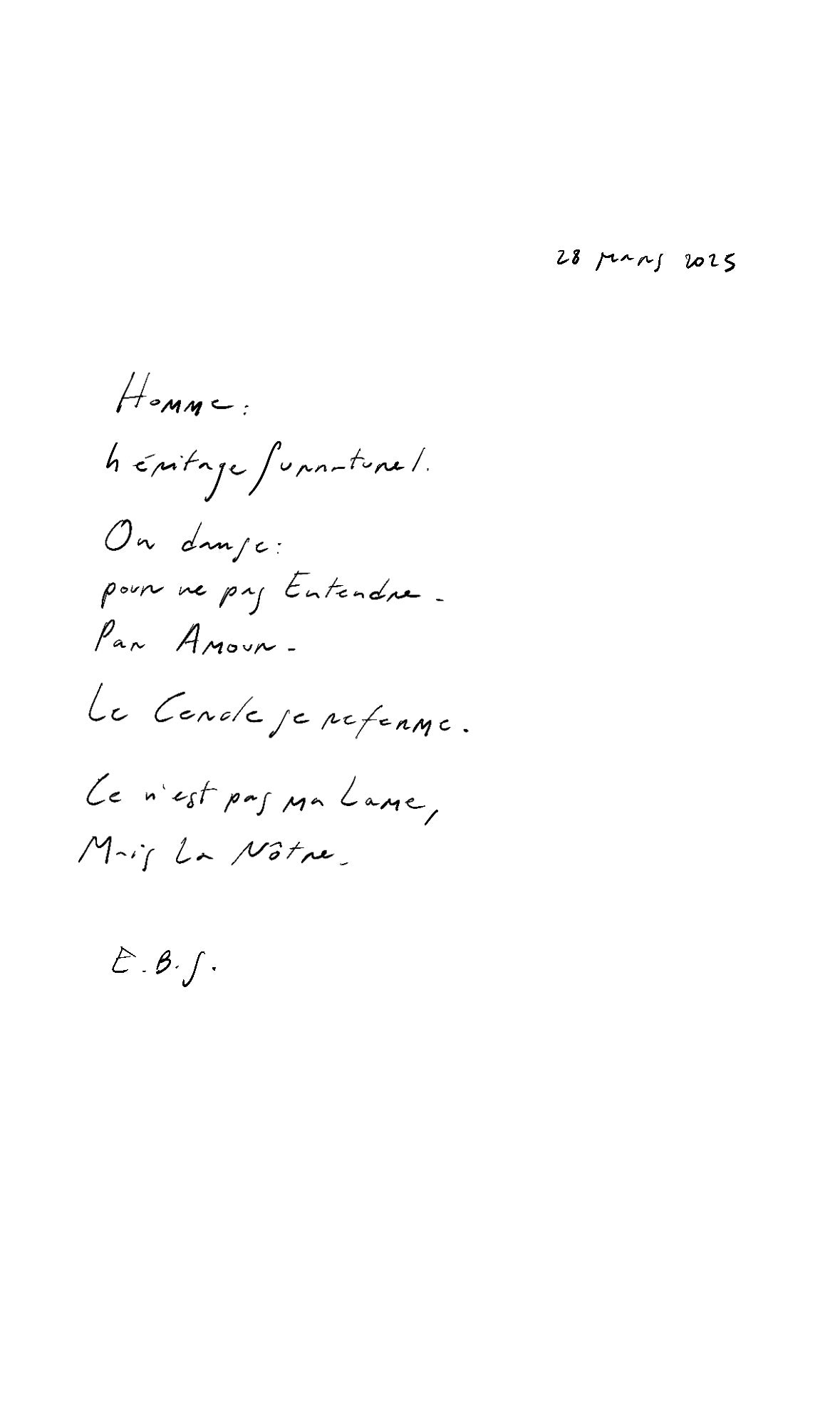 Homme, A work by ENEA BATTISTA SERRA | PITTRICE