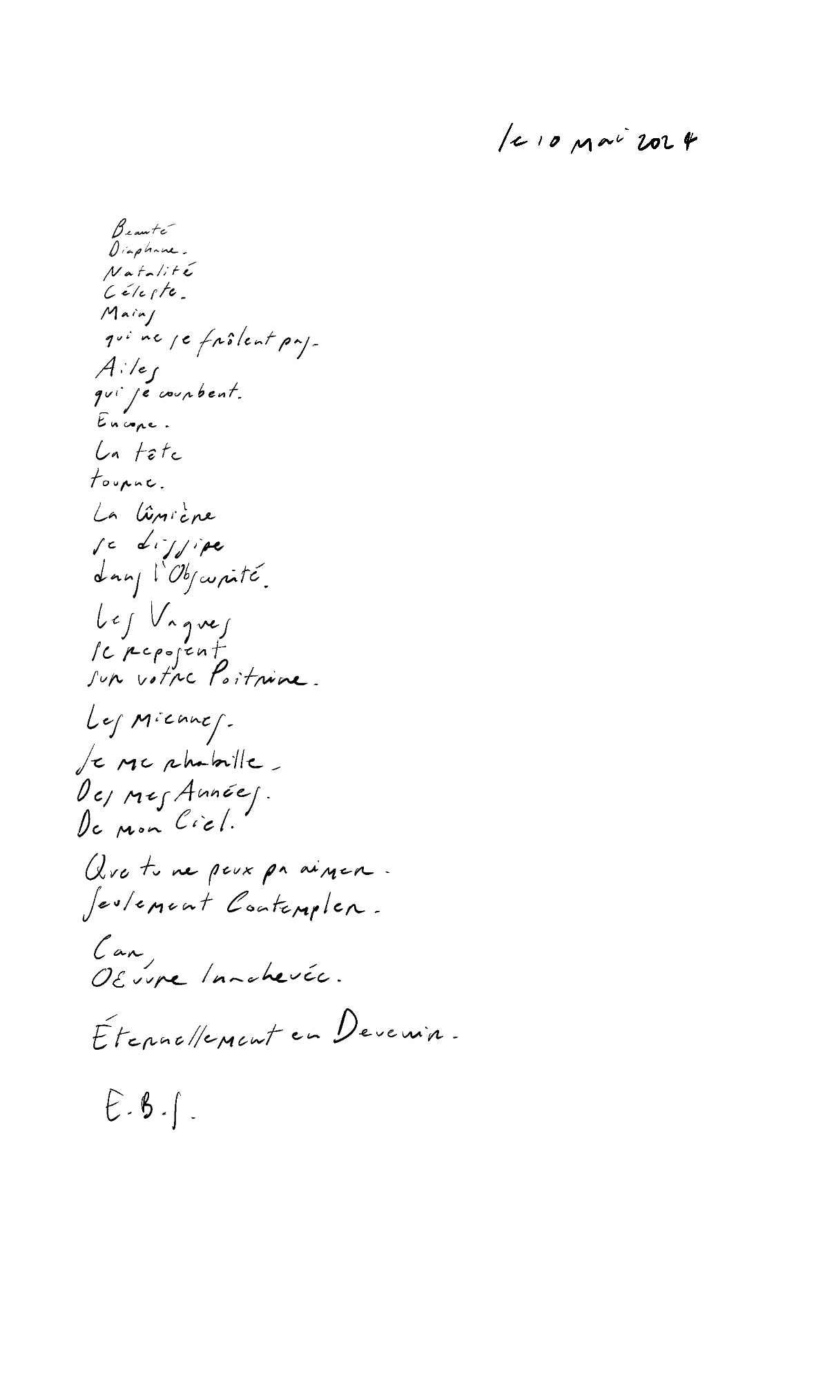 Beauté Diaphane., A work by ENEA BATTISTA SERRA | PITTRICE