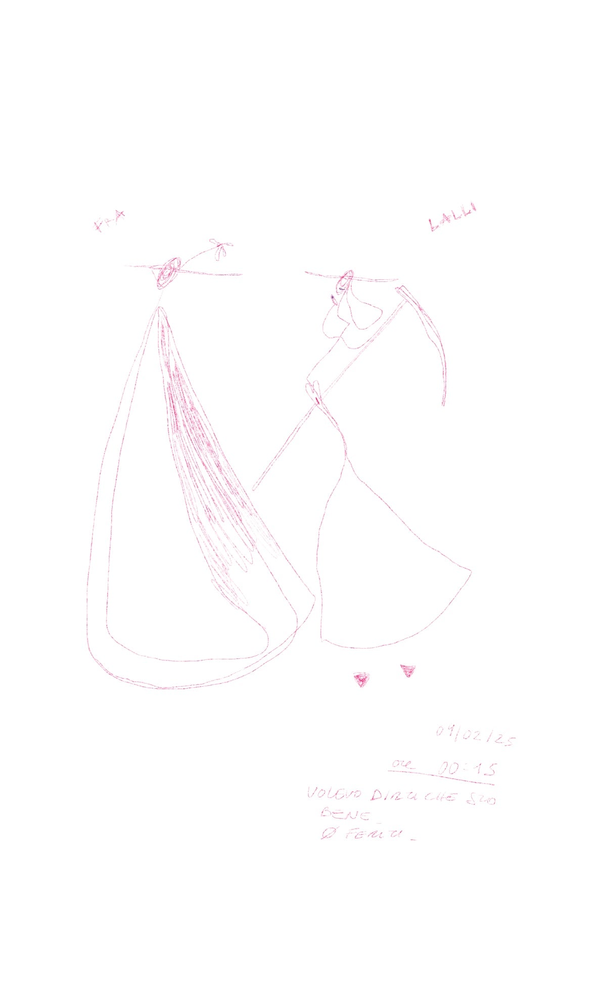 Lettere d'amore., A work by ENEA BATTISTA SERRA | PITTRICE